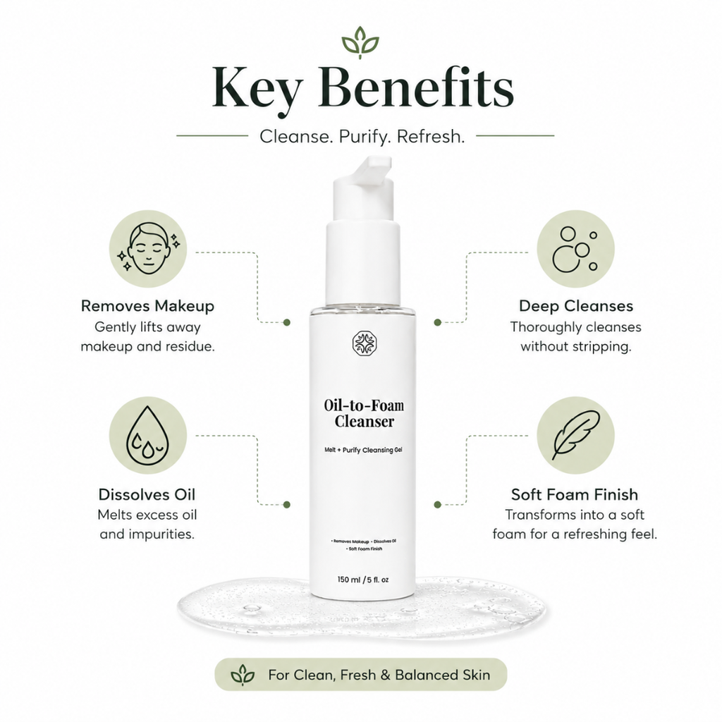Oil-to-Foam Cleanser