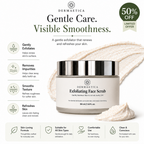 Exfoliating Face Scrub | Removes Dead Skin | Unclogs Pores | Smooth & Glowing Skin