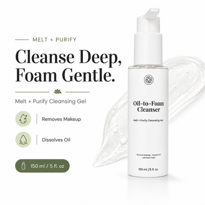 Oil-to-Foam Cleanser