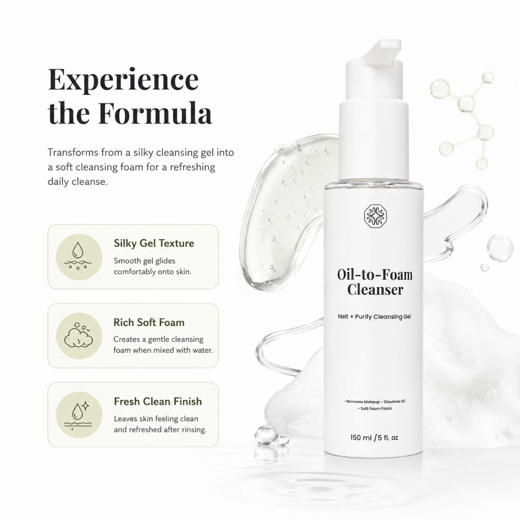 Oil-to-Foam Cleanser