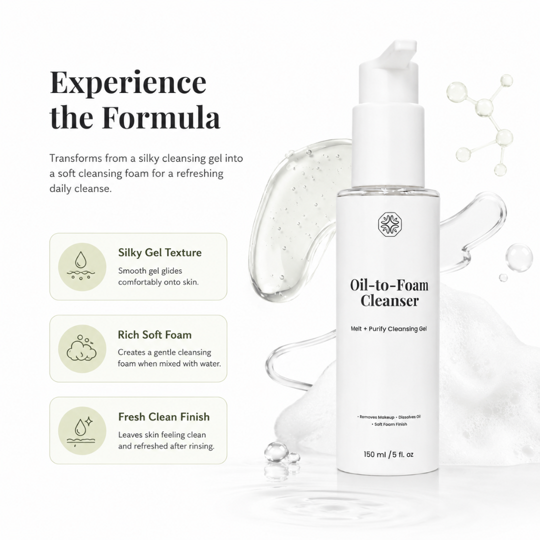 Oil-to-Foam Cleanser