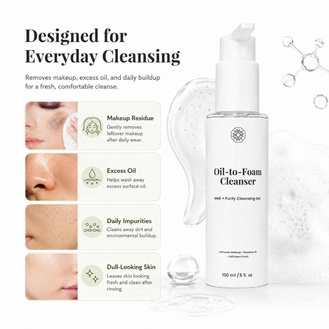 Oil-to-Foam Cleanser