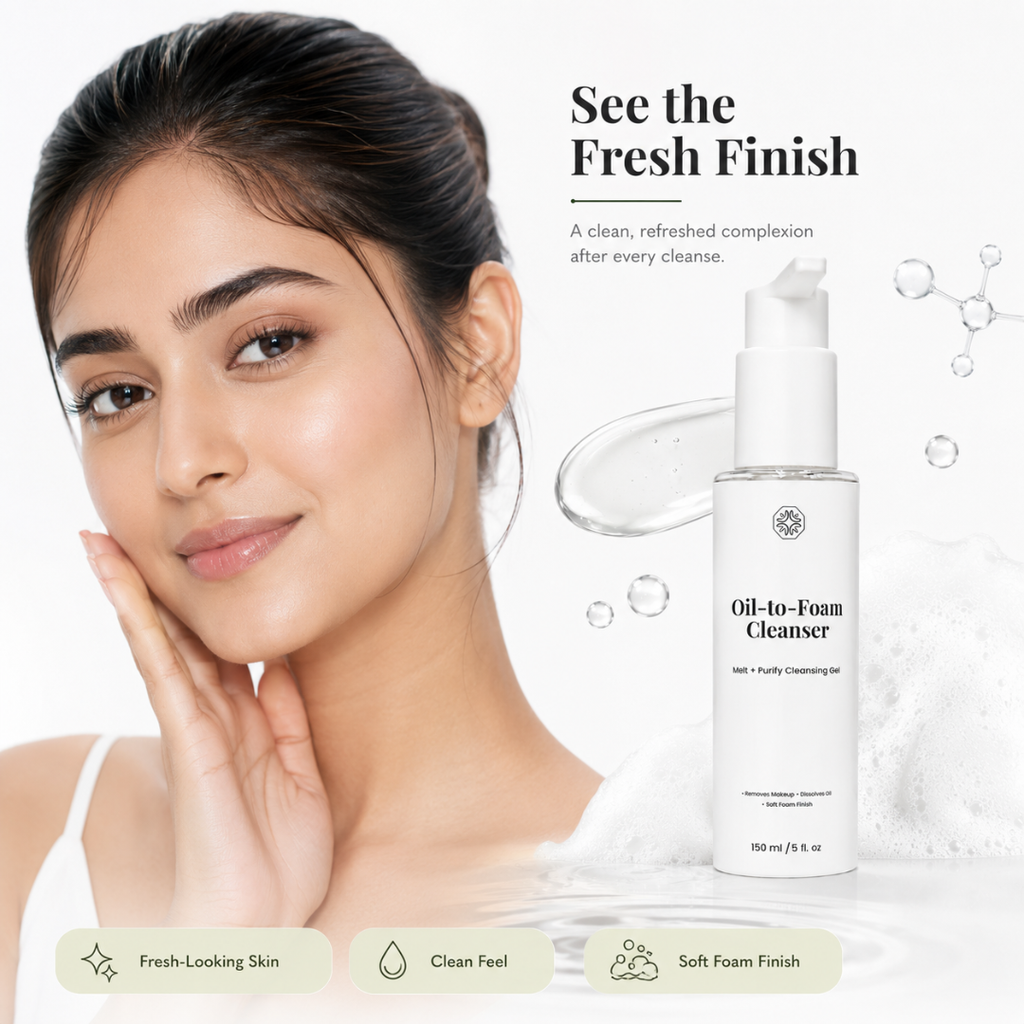 Oil-to-Foam Cleanser