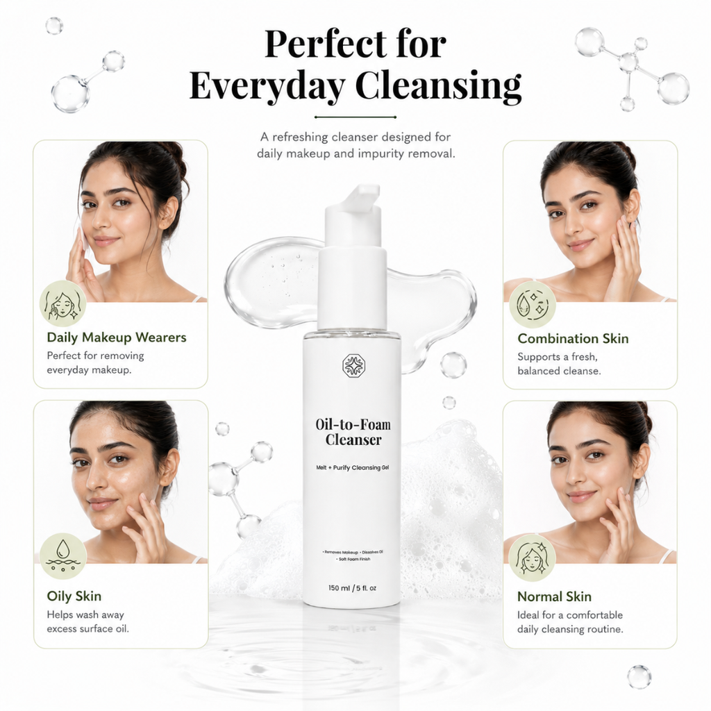 Oil-to-Foam Cleanser
