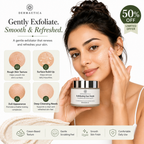 Exfoliating Face Scrub | Removes Dead Skin | Unclogs Pores | Smooth & Glowing Skin