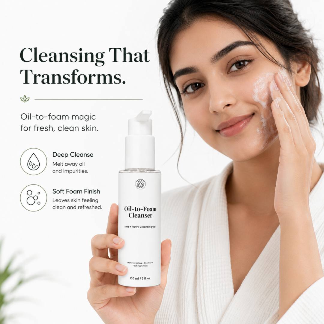 Oil-to-Foam Cleanser