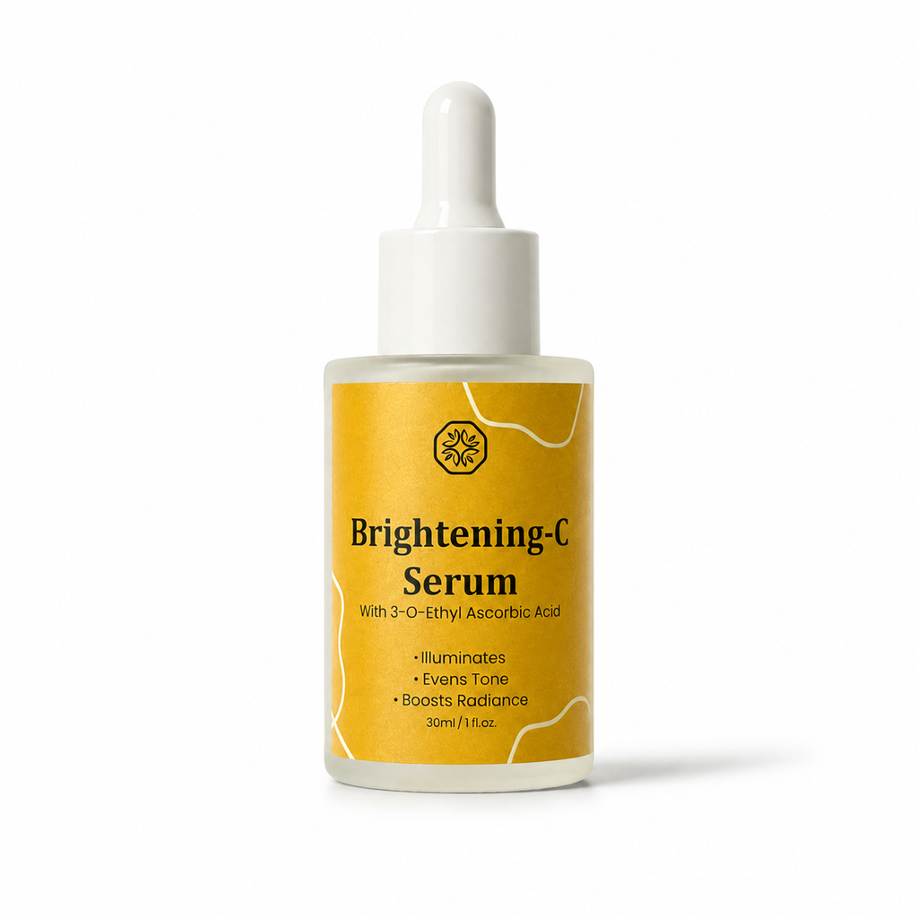 Brightening-C Serum – With 3-O-Ethyl Ascorbic Acid – Illuminates Skin, Evens Tone, Boosts Radiance – Anti-Oxidant & Brightening Serum – Targets Hyper-Pigmentation