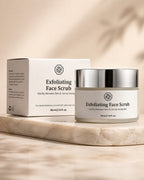 Exfoliating Face Scrub – Gently Renews Skin & Scrubs Away Dirt – For Gentle Exfoliation, Smooth Skin & Deep Cleansing – 50ml / 1.6 Fl. oz.