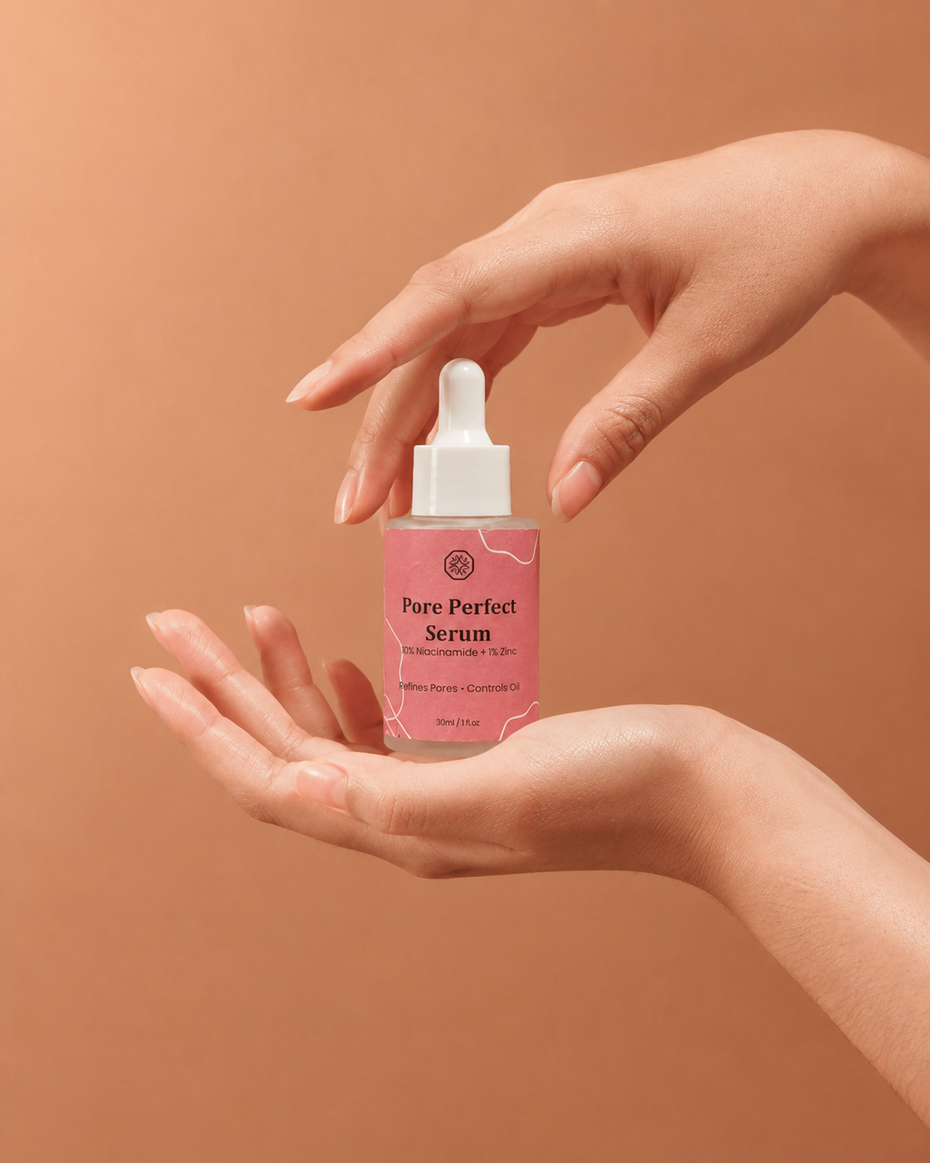 Pore Perfect Serum – 10% Niacinamide + 1% Zinc – Refines Pores, Controls Oil – Targets Enlarged Pores & Excess Oil – Lightweight Formula – 30ml