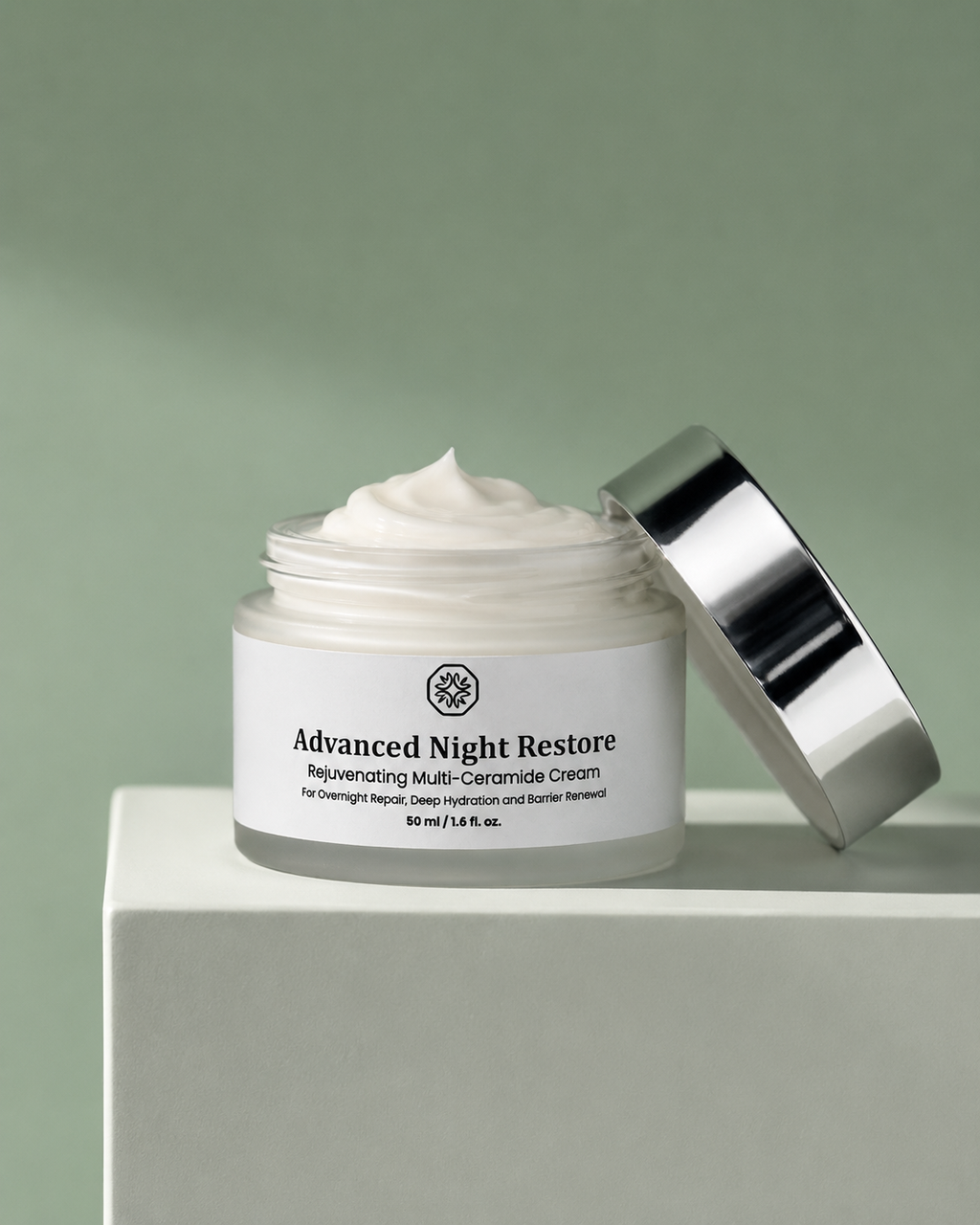 Advanced Night Restore Rejuvenating Multi-Ceramide Cream – Overnight Repair, Deep Hydration & Barrier Renewal – With Ceramides, Hyaluronic Acid, Retinol, Niacinamide & Sodium PCA – Non-Comedogenic – For All Skin Types