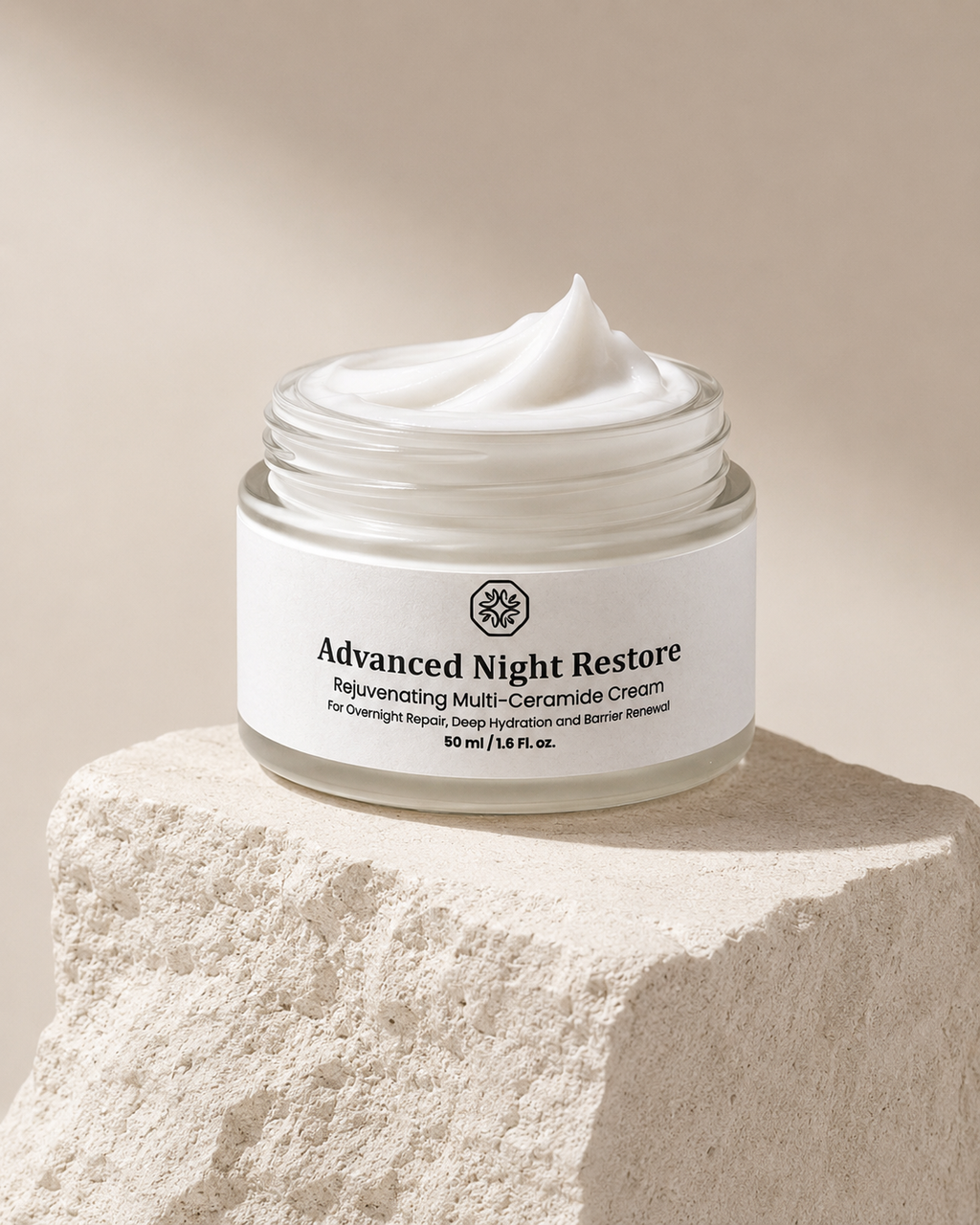 Advanced Night Restore Rejuvenating Multi-Ceramide Cream – Overnight Repair, Deep Hydration & Barrier Renewal – With Ceramides, Hyaluronic Acid, Retinol, Niacinamide & Sodium PCA – Non-Comedogenic – For All Skin Types