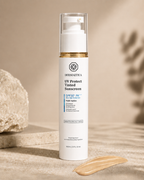 DERMAETICA UV Protect Tinted Sunscreen – SPF 50+ PA+++ Very High Protection – Multi-Action: UV Defense, Moisture Barrier, Soothing Care – With Hyaluronic Acid, Panthenol & Ceramide – Broad Spectrum – Dermatologically Tested – 100ml