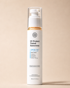 DERMAETICA UV Protect Tinted Sunscreen – SPF 50+ PA+++ Very High Protection – Multi-Action: UV Defense, Moisture Barrier, Soothing Care – With Hyaluronic Acid, Panthenol & Ceramide – Broad Spectrum – Dermatologically Tested – 100ml