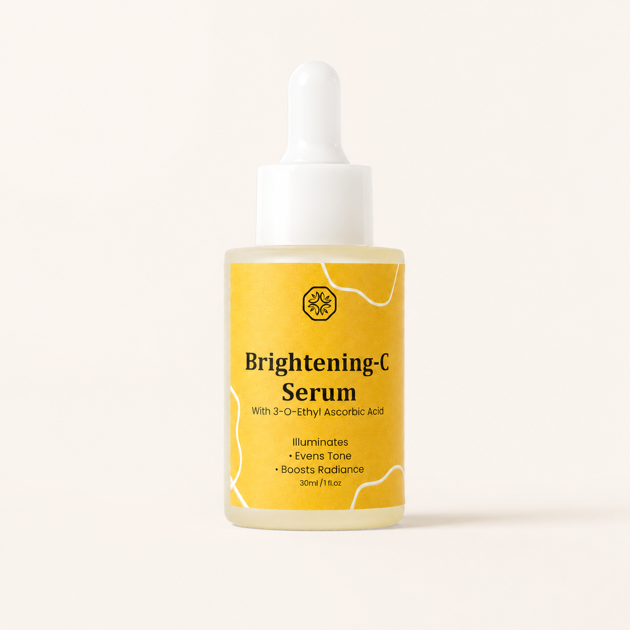Brightening-C Serum – With 3-O-Ethyl Ascorbic Acid – Illuminates Skin, Evens Tone, Boosts Radiance – Anti-Oxidant & Brightening Serum – Targets Hyper-Pigmentation